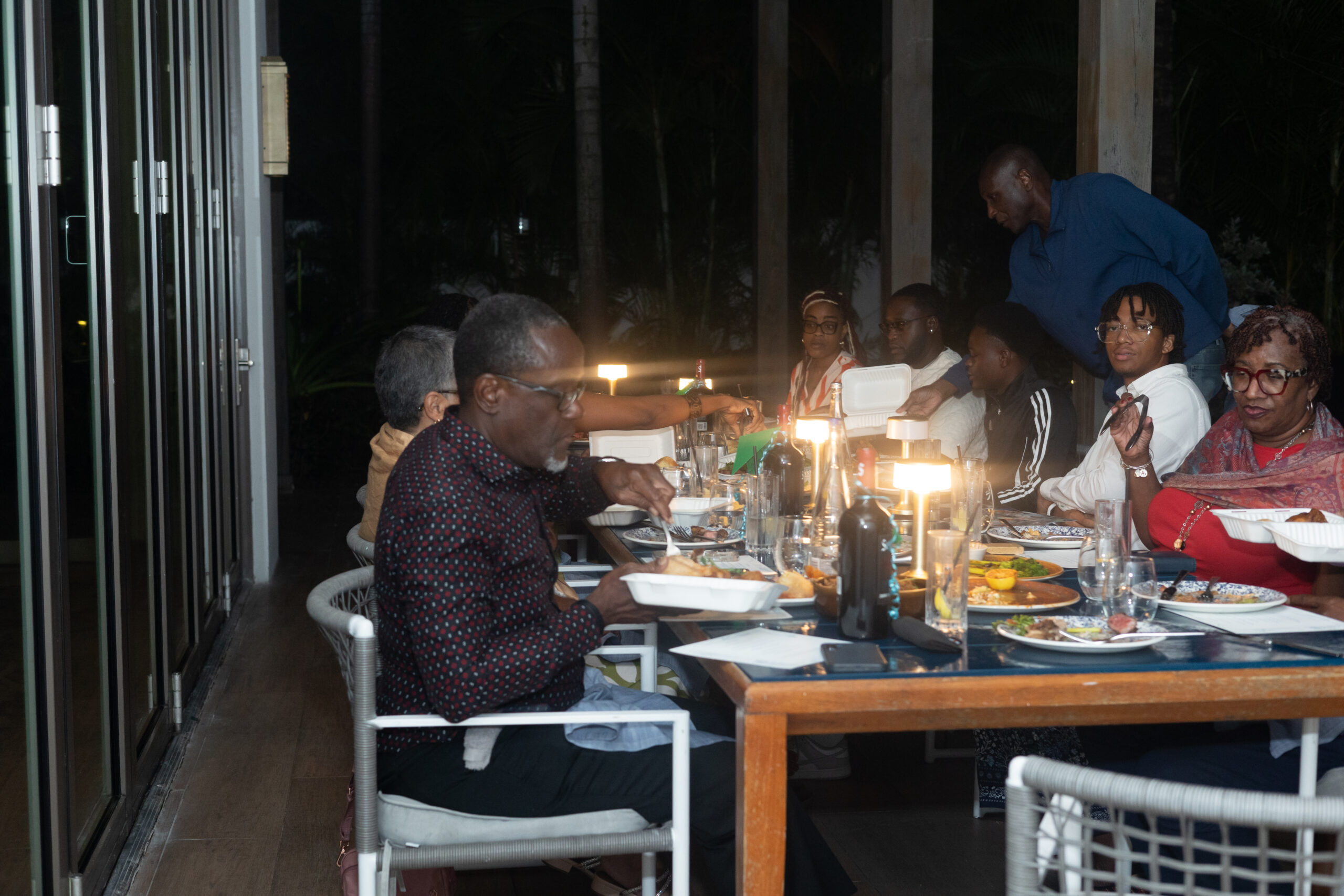 02-CCG Christmas Social-Group Eating